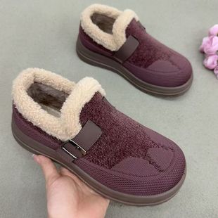 网红款全包勃肯女平底2025新款豆豆鞋冬季加绒保暖居家旅游棉鞋子