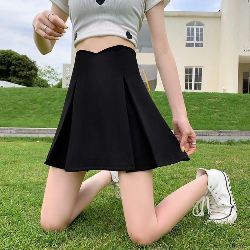 高尔夫半身裙女2025新款春秋款高腰显瘦百搭休闲运动包臀短裙子