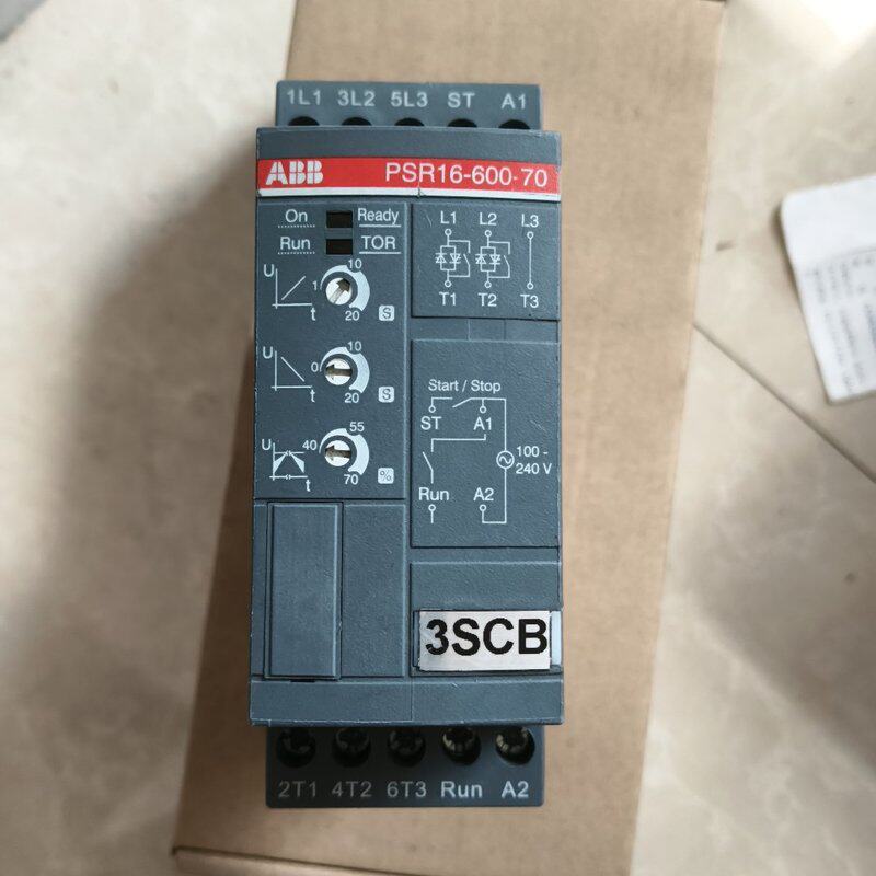 现货ABB软启动器PSR16-600-70库存件功可维修
