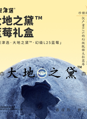 桃萤津选 「大地之黛™」幻级蓝莓 限定薰黛L25改良珍种 木盒 SF