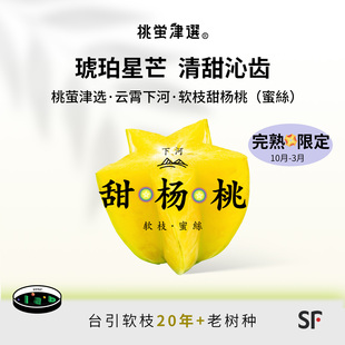 桃萤津选 下河软枝甜杨桃 台引蜜丝珍种 20年+老树果 礼盒装 SF