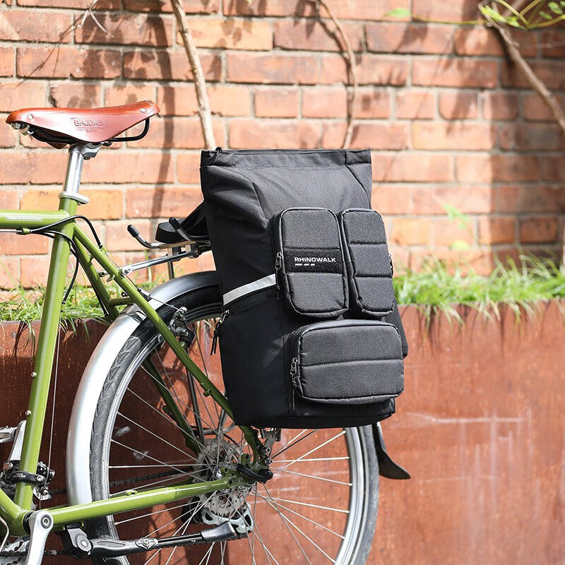 Rhinowalk犀牛旅行自行车环保后座包大容量货架包多用 立体后驮包