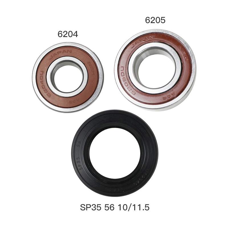 适用于海尔洗衣机TQG60-821三角架支架轴承水封XQG60-817G/B10636