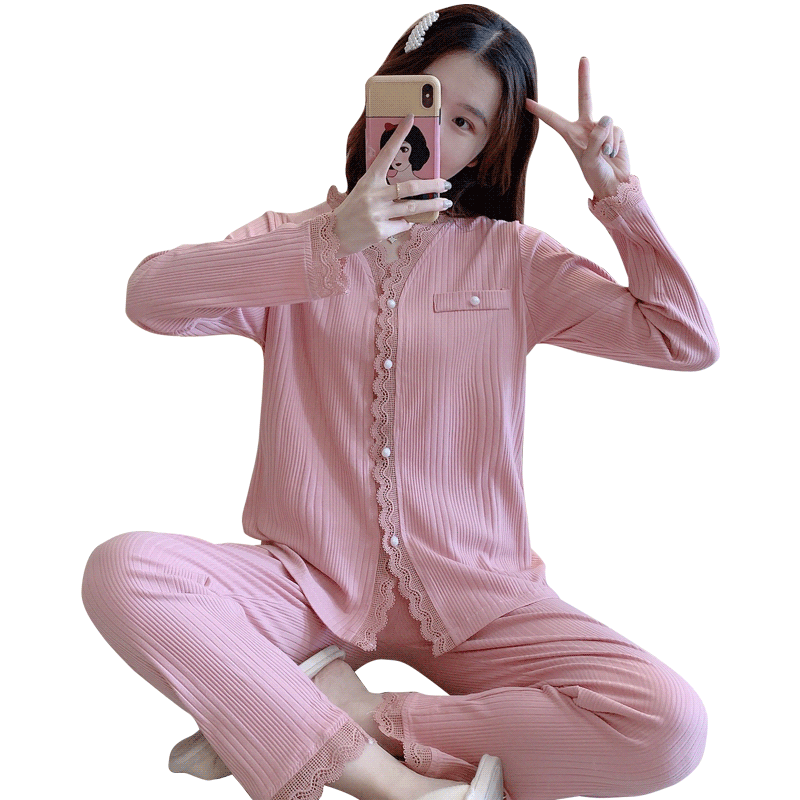 金絲絨睡衣女秋冬款長袖兩件套裝春秋2023年新款家居服可外穿網(wǎng)紅
