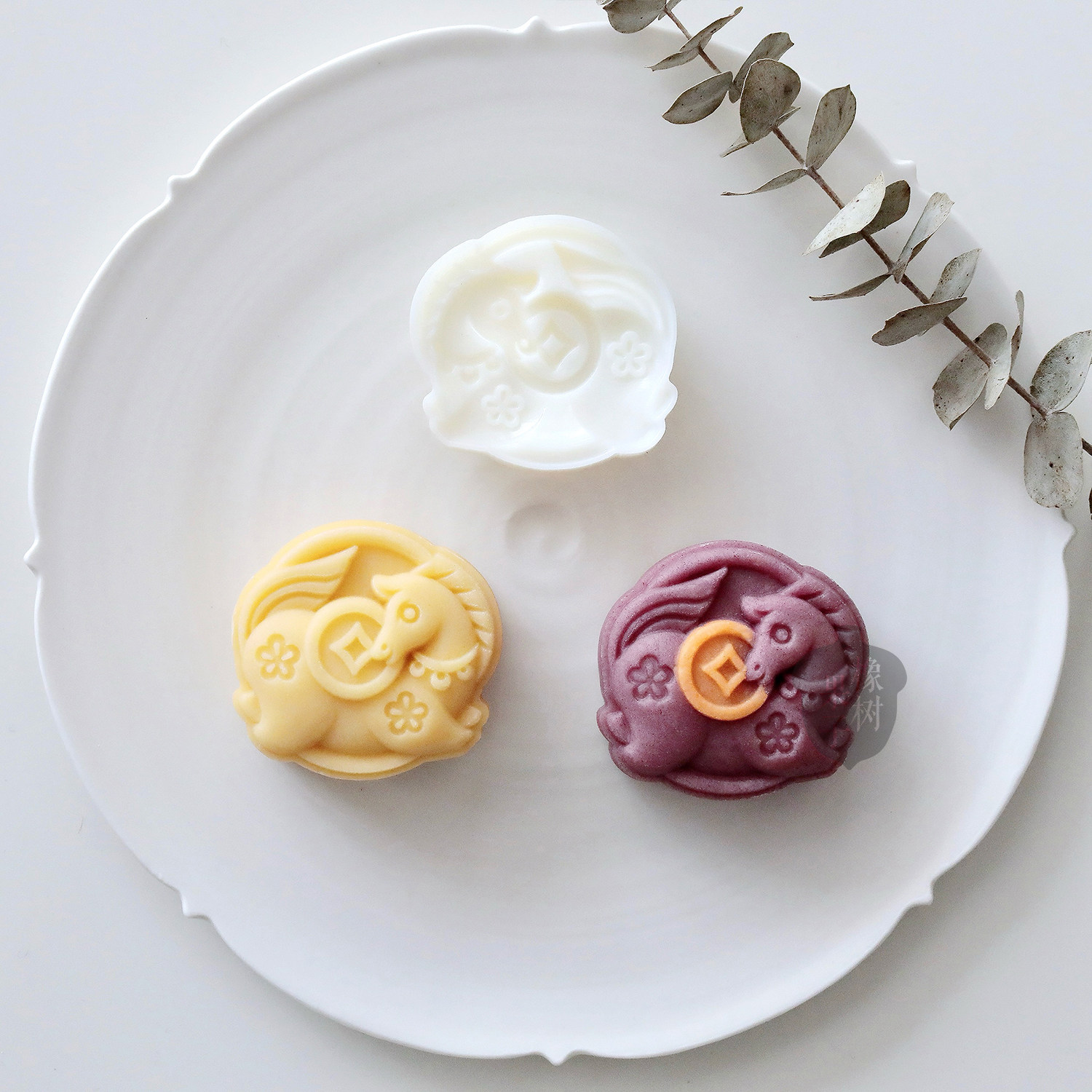 50g马上有钱开运酥中秋月饼模拒