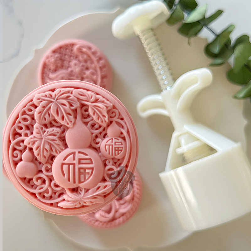 宫廷风富贵荣华中秋节月饼模具