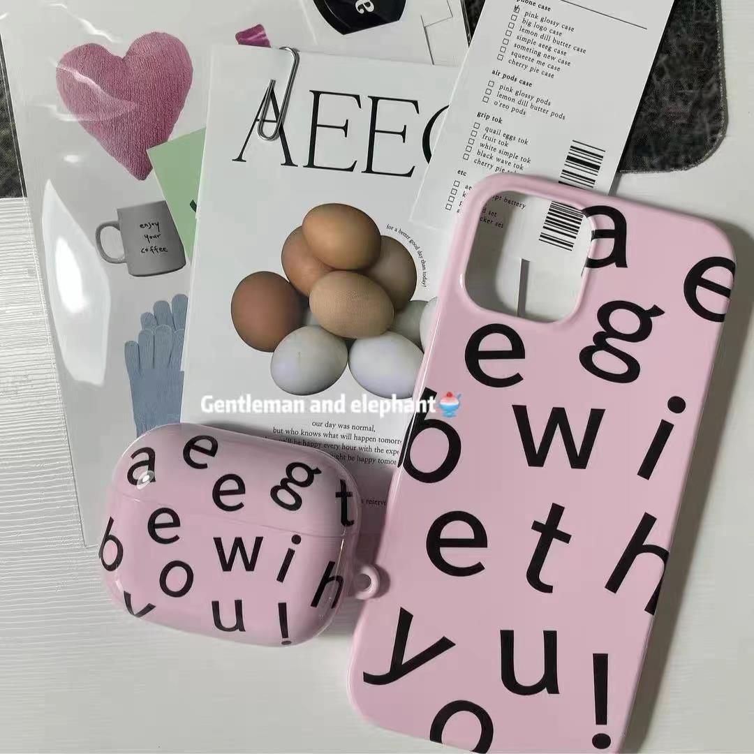 英文字母手机壳菲林适用硬苹果16pro小清新iPhone15Promax/vivo/oppo华为小米14荣耀13/12/11/X/10/XS/XR/8/7