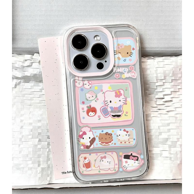 相框kitty手机壳太空适用苹果16pro/iPhone15Promax/vivo/oppo华为小米14荣耀13/12/11/X/10/XS/XR/8/7/6S/pl