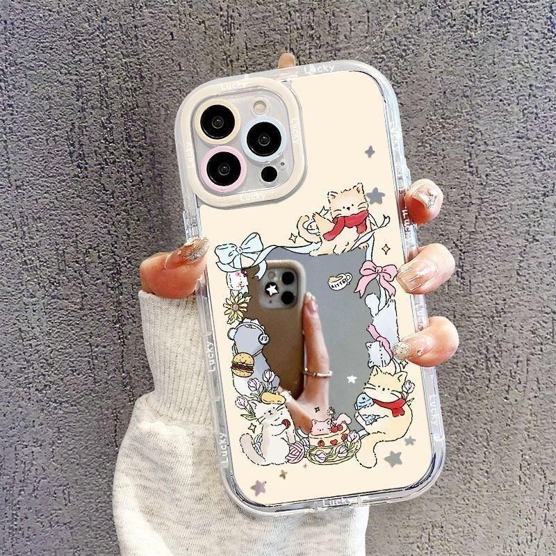 相框猫咪手机壳适用苹果16pro/iPhone15Promax/vivo/oppo华为小米14荣耀13/12/11/X/10/XS/XR/8/7/6S/plus/SE