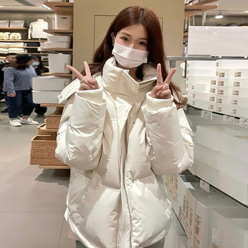 女神范初恋温柔风羽绒棉服外套