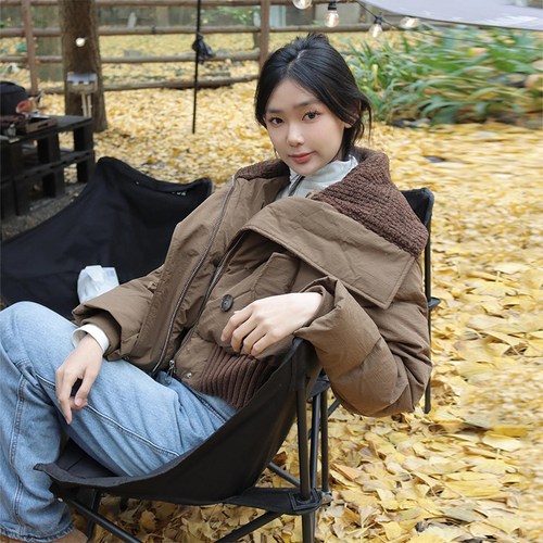 保命加厚羊羔绒羽绒棉服外套