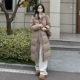 新款 立领90白鸭绒长款 羽绒服女加厚2025秋冬季 宽松显瘦大被子外套