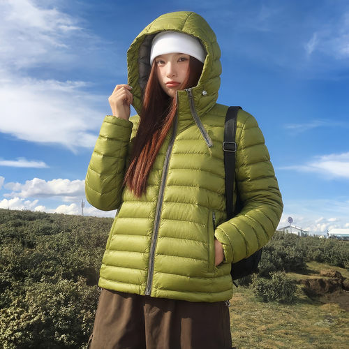防水90白鸭绒韩版羽绒服外套