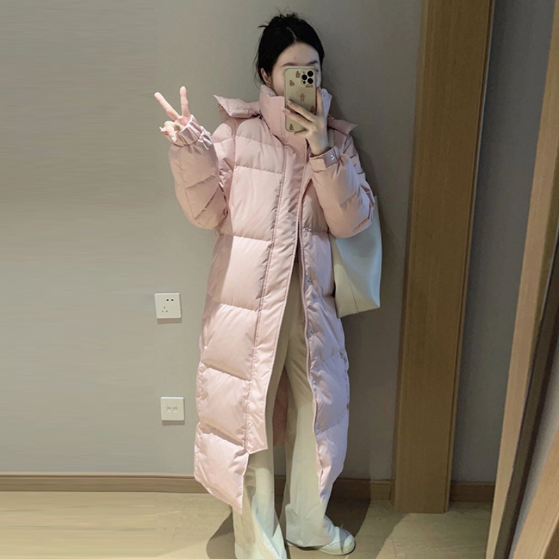 90白鸭绒洋气减龄羽绒服外套