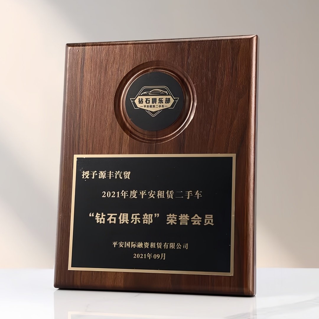 创意奖牌定制定做实木水晶奖杯纪念加盟荣誉牌匾代理木质铜授权牌聘书荣誉证书优秀员工定制打印内容免费设计