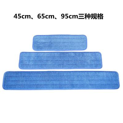 一体化直杆平板拖把酒店粘贴式铝板尘推彩色杆子医院保洁吸水布头