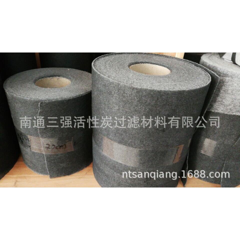 热风棉活性炭布无纺布活性炭立体口罩活性炭滤芯滤布