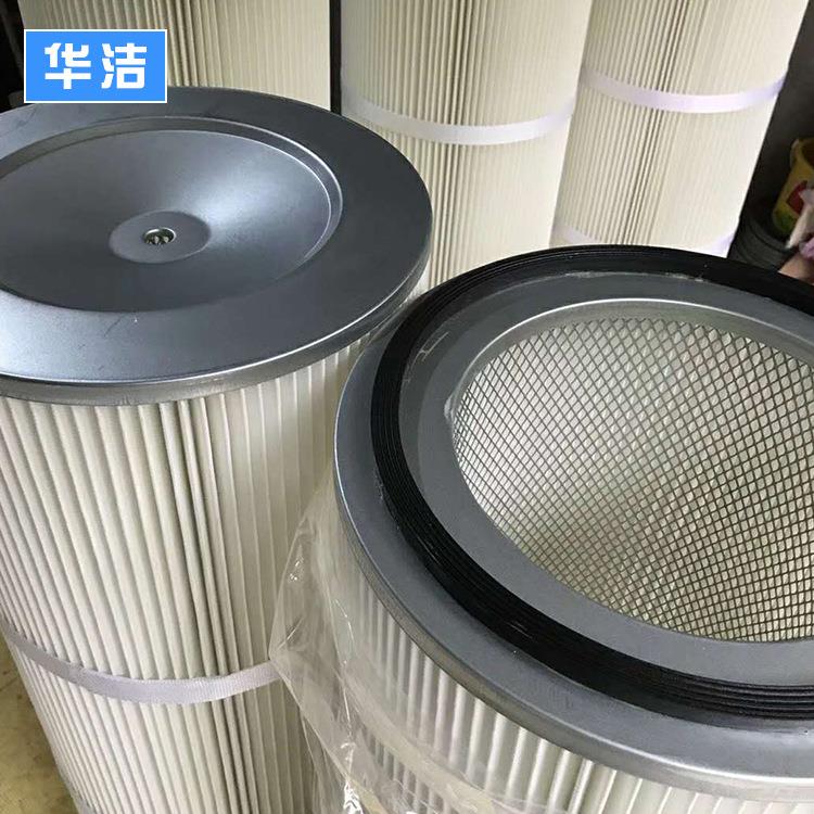 PTFE覆膜滤筒防静电除尘滤筒打磨工作台除尘滤筒喷砂机抛丸机滤芯