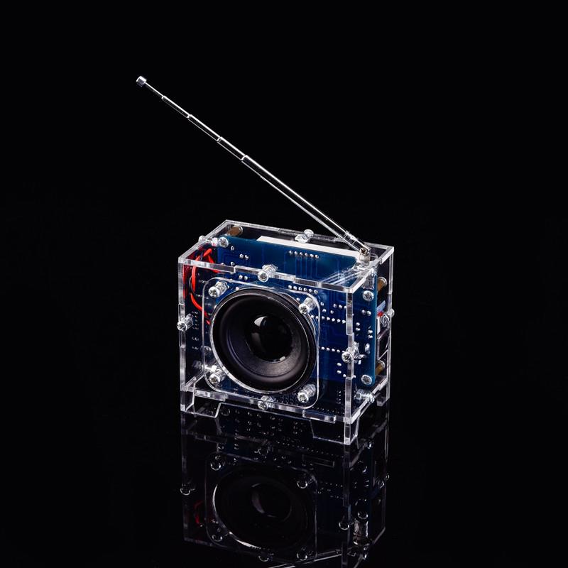 收音机制作套件TEA数字广播套件单片机diy散件FM数字收音机