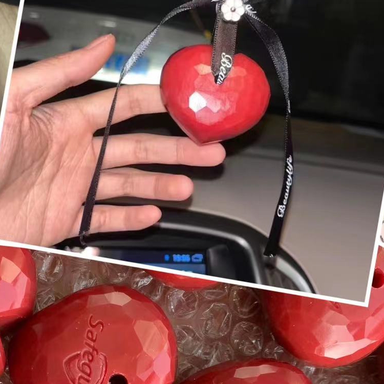 舒肤佳车载爱心香薰挂件喜庆礼物