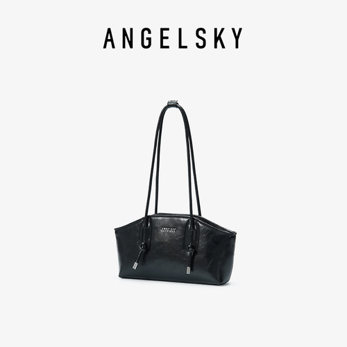ANGELSKY春夏浪漫小众腋下法棍包