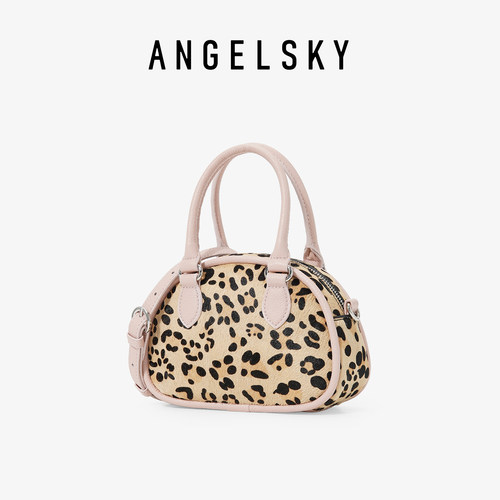 ANGELSKY保龄球斜挎小豹包