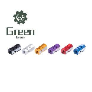 IPSC通用竞技风格 Green反叛者抑制器逆14螺纹铝合金拉丝款 HICAPA