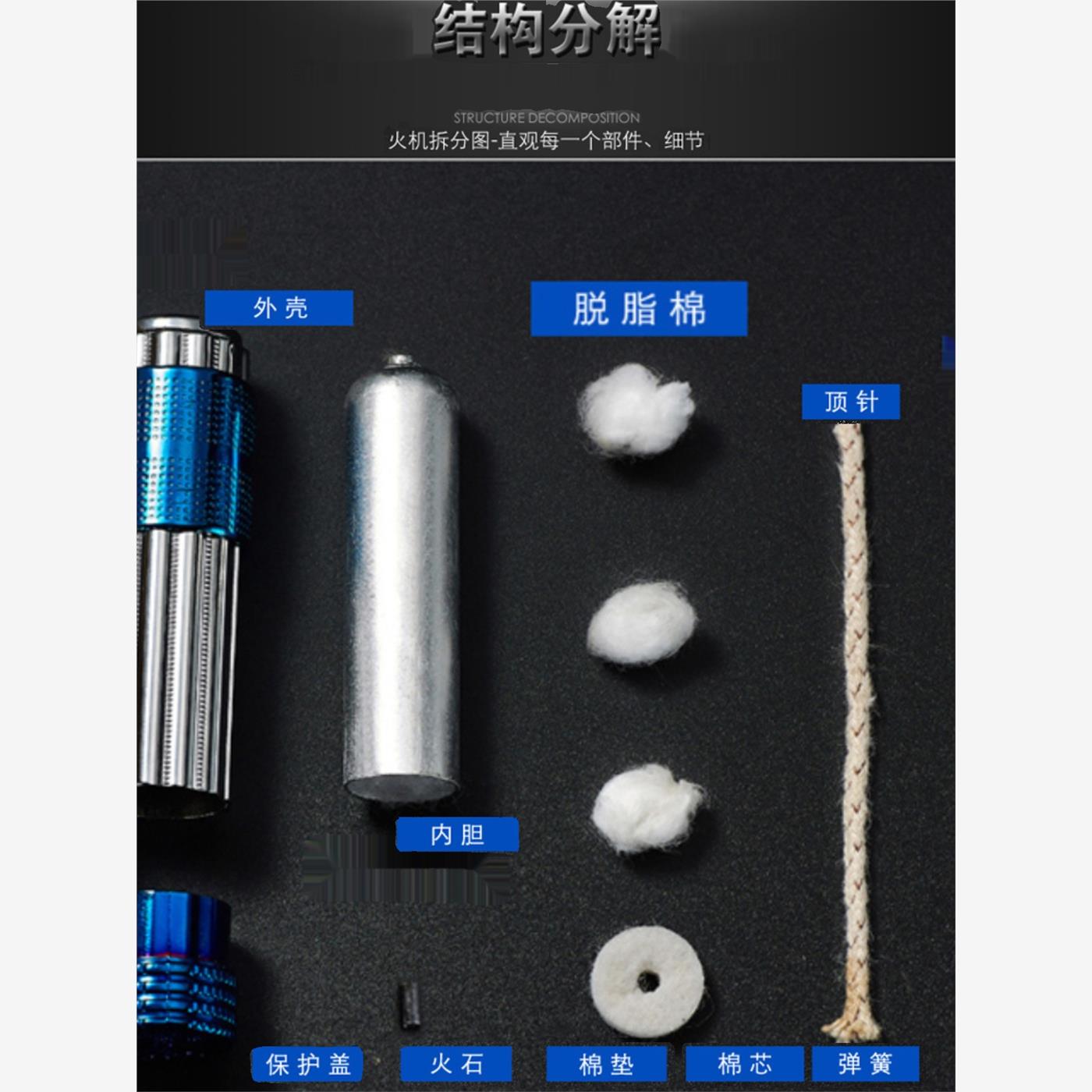 奥地利复古煤油打火机创意防风老式砂轮经典怀旧国产古董火机男士