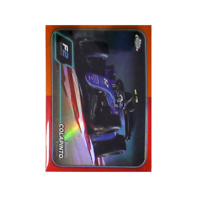 Topps科拉平托F1收藏卡