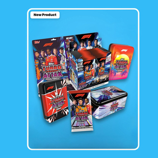2026 Topps Turbo Attax F1球星卡 赛车卡 车手收藏卡 盲盒卡教授