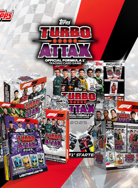 2025 Topps TurboAttax F1球星卡赛车卡周边75周年钻石车手收藏卡