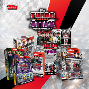 2025 Topps TurboAttax F1球星卡赛车卡周边75周年钻石车手收藏卡