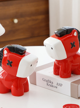 马年过年客厅桌面红红火火生日礼物送朋友摆件玄关电视柜酒柜乔迁