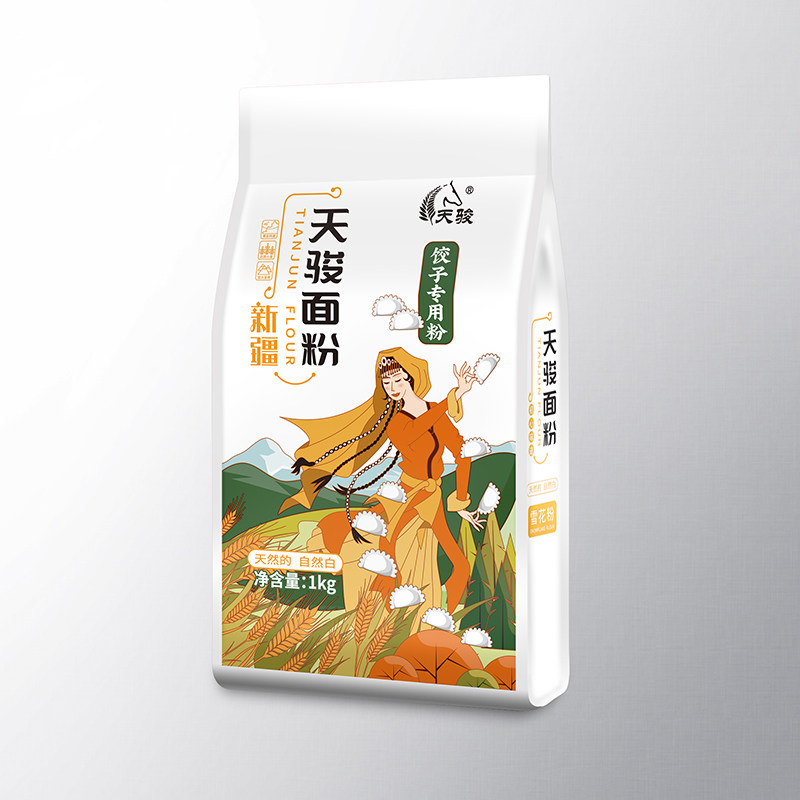 新疆塔城天骏饺子面粉图片