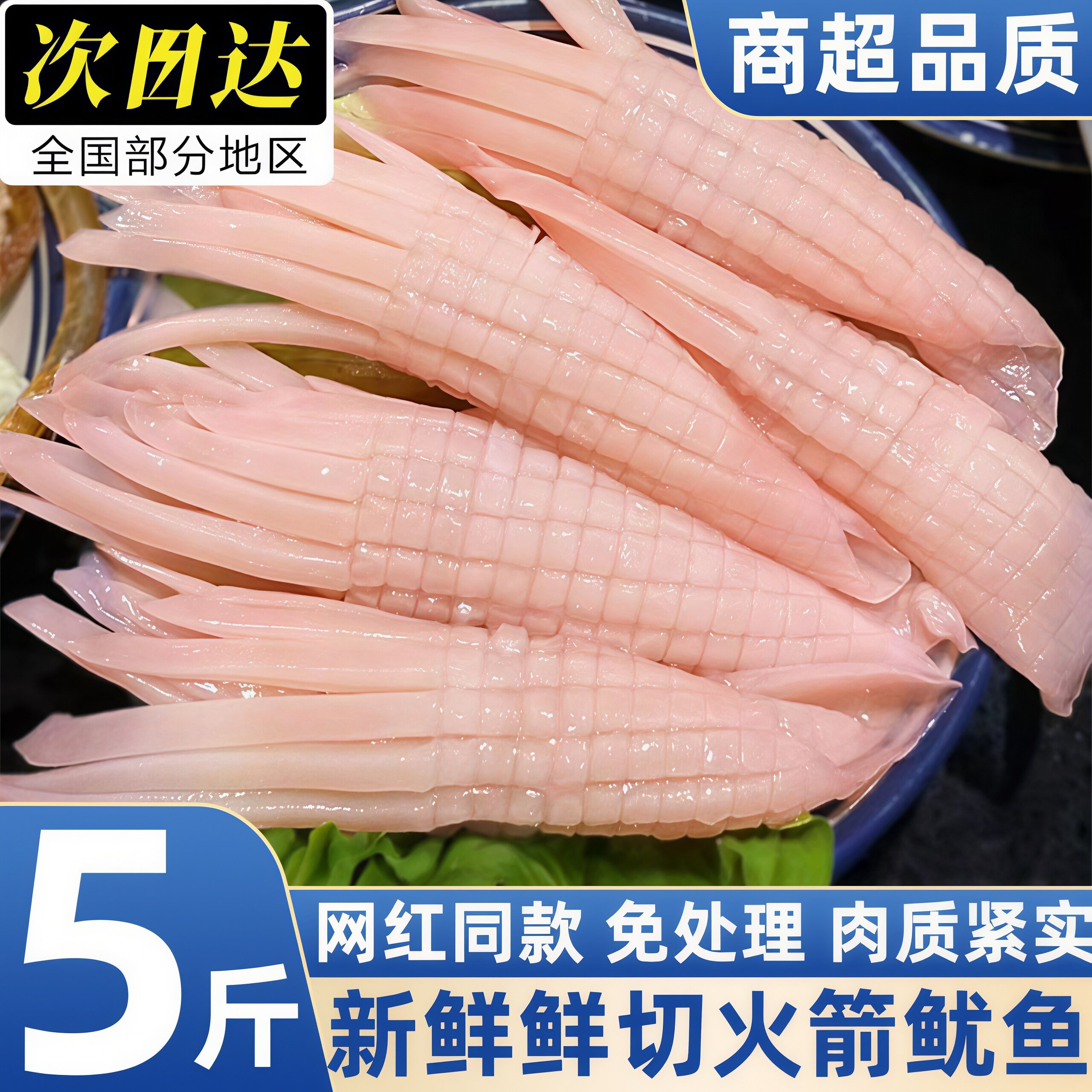 商用冷冻大鱿鱼须烧烤火锅