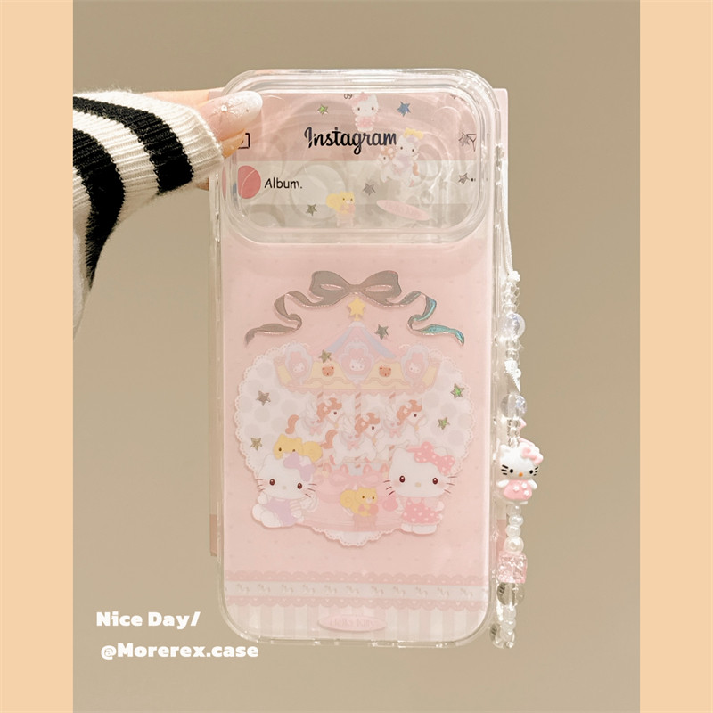 MoreRex 梦幻粉色可爱卡通kitty爱心适用苹果17手机壳iphone16promax新款17pro双层14防摔保护套13全包15女款,3C数码配件,手机保护套/壳,淘宝优惠券,粉丝福利购,淘宝优惠卷