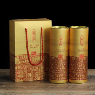 木耳包装纸筒礼盒蘑菇香菇松子榛子礼盒干果干货包装盒罐批发定制