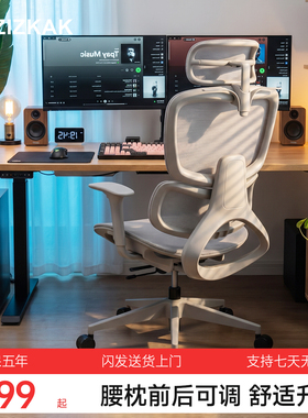 支家 1606B 人体工学椅撑腰椅电竞椅子办公椅久坐家用电脑椅舒服