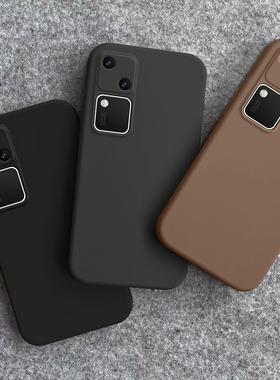 适用于vivoS18手机壳新款vivo液态硅胶S18Pro全包方形防摔S18e石墨色直边纯色耐脏保护套简约男女款超薄软壳