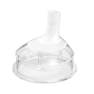 新款6cm吸管嘴鸭嘴偏心奶嘴仿母乳奶嘴防胀气