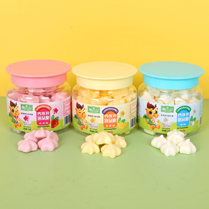 朗小贝钙铁锌溶朵脆海藻糖溶溶豆益生菌溶豆豆入口即化休闲零食