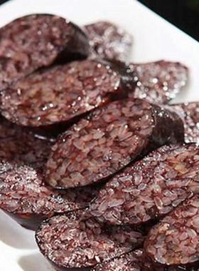 云南德宏特产傣味鲜 糯米肠猪血肠 施甸农家手工米肠即食散装包邮