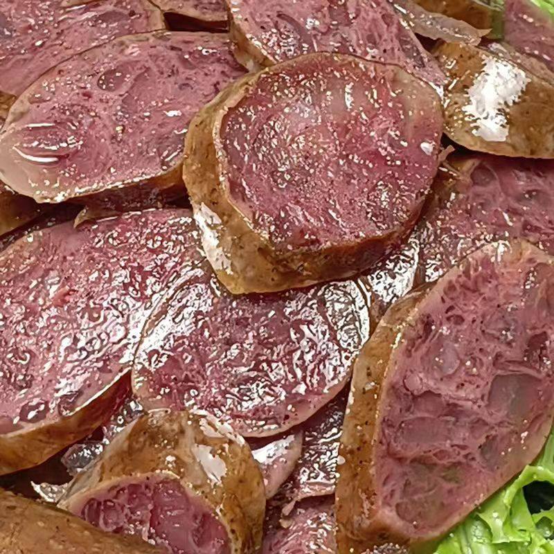 云南傣味鲜 豆腐肠 保山施甸特产手工香肠豆腐肠烟熏腊肉肠血肠