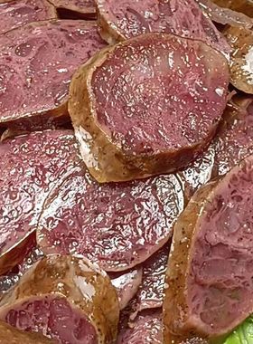 云南傣味鲜 豆腐肠 保山施甸特产手工香肠豆腐肠烟熏腊肉肠血肠