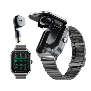 智能手表耳机二合一多功能蓝牙通话降噪听歌运动手环适用iOS安卓