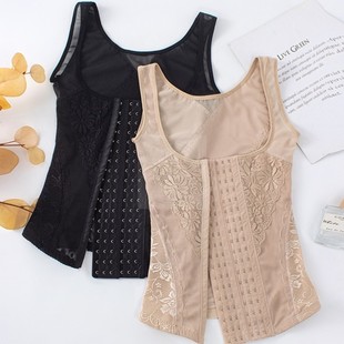 透气收腹束腰塑形背心女束胸护腰收腹美体衣产后塑身上衣收腹内衣