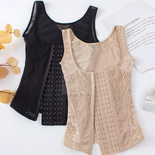 透气收腹束腰塑形背心女束胸护腰收腹美体衣产后塑身上衣收腹内衣