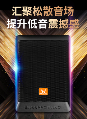 汽车座椅音响12v车载专用超重低音车用改装座位下超薄低音炮安装