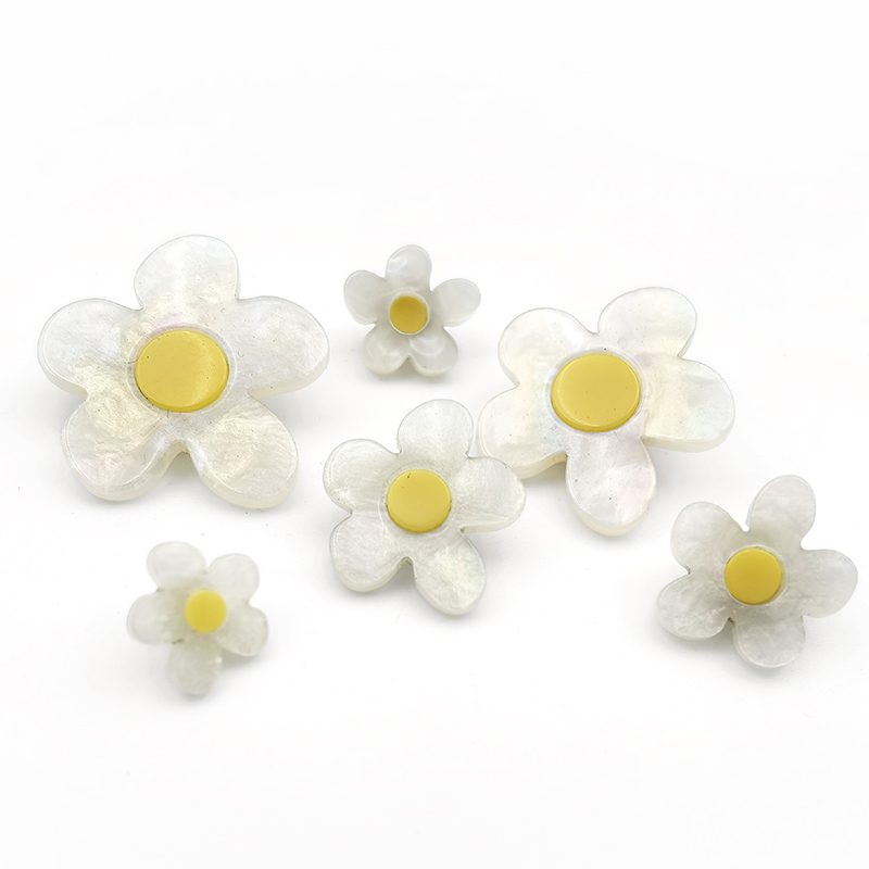 众点小香风儿童女士卡通扣子