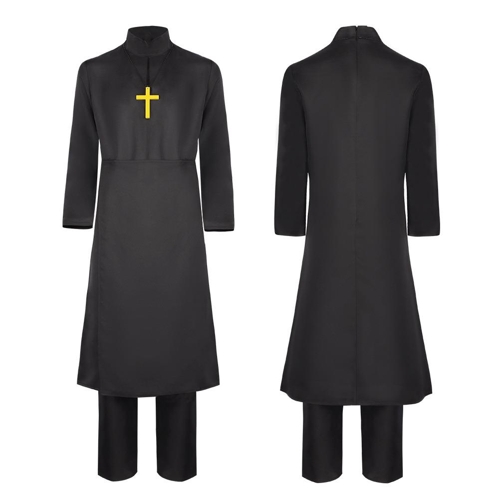 白圣女与黑牧师cos服 劳伦斯cos动漫同款角色扮演服cosplay万圣节